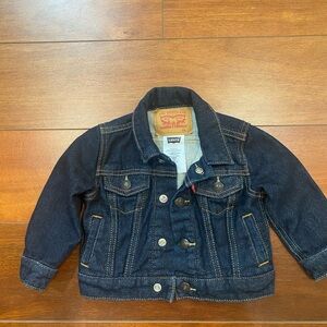 Levis - Denim Jacket - Dark Blue - Infant 6/9 Months